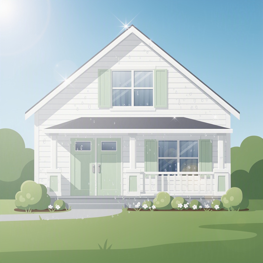 JMG Power Washing service area map showing covered neighborhoods and suburbs
